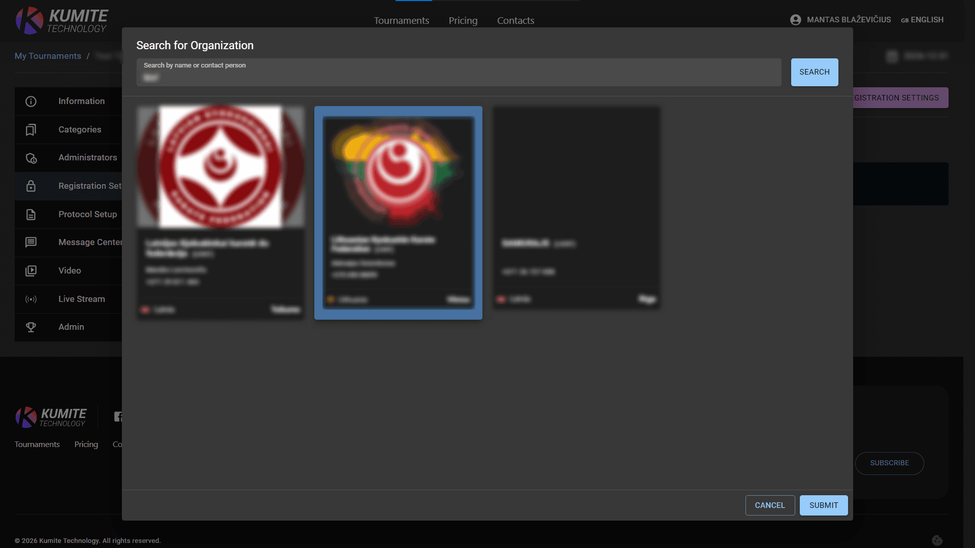 Select Organizations
