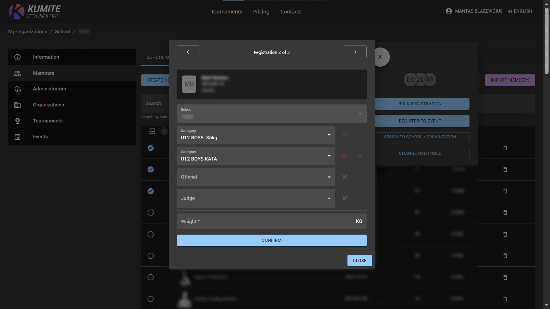 Registration Process