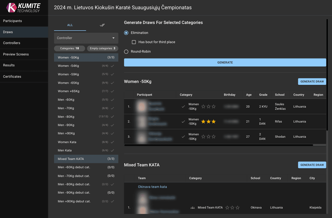 Select Multiple Categories